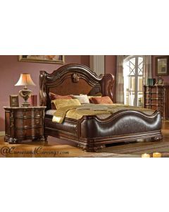 Curves & Carvings Signature Collection Bed - BED0096