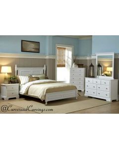 Curves & Carvings Bedroom Set- BED0215
