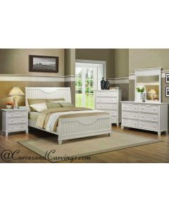 Curves & Carvings Bedroom Set- BED0217