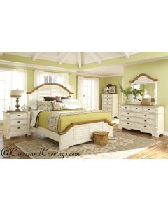 Curves & Carvings Bedroom Set- BED0229