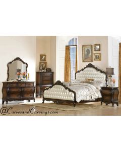 Curves & Carvings Bedroom Set- BED0254