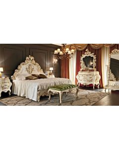 Curves & Carvings Victorian Classic Madurai Bed - C&C BED0119