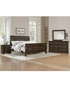 Curves & Carvings Signature Collection Bed - C&C BED0709