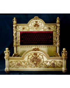 Curves & Carvings Victorian Classic Vintage Bed - C&C BED0126