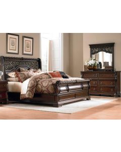 Curves & Carvings Classic Antique Bengaluru Bed- C&C BED0181