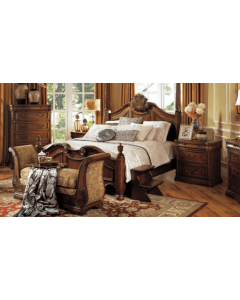 Curves & Carvings Brampton Classic Royal Bed - C&C BED0151
