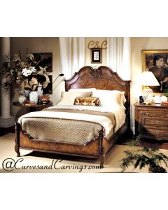 Curves & Carvings Premium Collection Bed - C&C BED0009