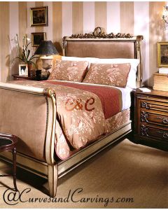 Curves & Carvings Classic Collection Bed - C&C BED0012