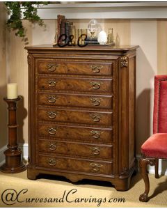 Curves & Carvings Classic Collection Chest - C&C CAB0063