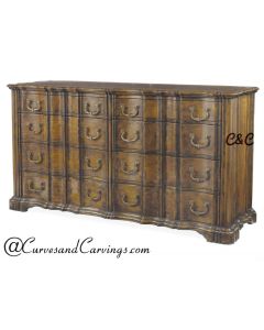 Curves & Carvings Classic Bangalore Chest of Drawers- C&C CAB0108