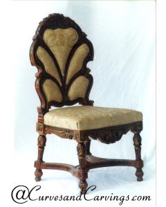 Curves & Carvings Premium Collection Chair - C&C CHAIR0008