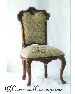 Curves & Carvings Premium Collection Chair - C&C CHAIR0009