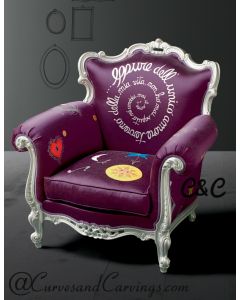 Curves & Carvings Signature Collection Chair - C&C CHAIR0018