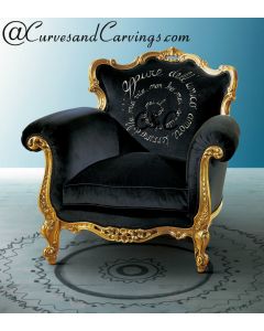 Curves & Carvings Signature Collection Chair - C&C CHAIR0019