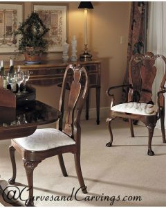 Curves & Carvings Classic Collection Chair - C&C CHAIR0021
