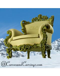Curves & Carvings Signature Collection Chair - C&C CHAIR0047