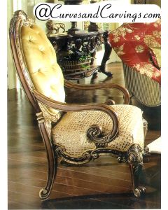 Curves & Carvings Signature Collection Chair - C&C CHAIR0052