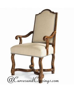 Curves & Carvings Classic Collection Chair - C&C CHAIR0053