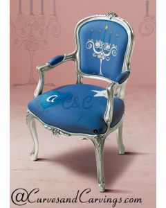 Curves & Carvings Premium Collection Chair - C&C CHAIR0055