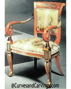 Curves & Carvings Classic Collection Chair - C&C CHAIR0064