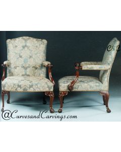 Curves & Carvings Premium Collection Chair - C&C CHAIR0072