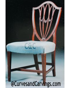 Curves & Carvings Premium Collection Chair - C&C CHAIR0076