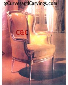 Curves & Carvings Premium Collection Chair - C&C CHAIR0108