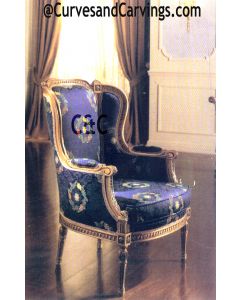 Curves & Carvings Premium Collection Chair - C&C CHAIR0109