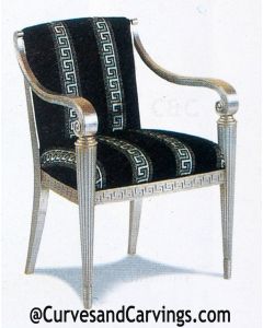 Curves & Carvings Premium Collection Chair - C&C CHAIR0110