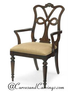Curves & Carvings Premium Collection Chair - C&C CHAIR0135