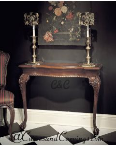 Curves & Carvings Classic Teak Indian Console Table - C&C CON0007