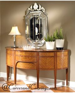 Curves & Carvings Premium Collection Console Table - C&C CON0088