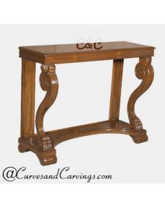 Curves & Carvings Premium Collection Console Table - C&C CON0095