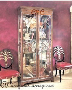 Curves & Carvings Vintage Victorian Display Unit - C&C DU0008