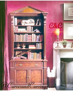 Curves & Carvings Classic Victorian Display Cabinet - C&C DU0020