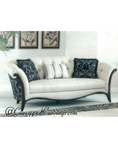 Curves & Carvings Classic Urban Modern Sofa - C&C SOF0016
