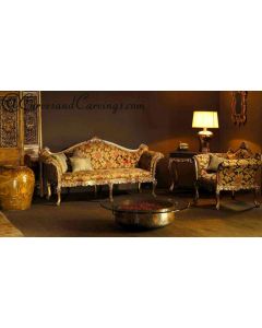 Curves & Carvings Signature Collection Sofa - C&C SOF0068