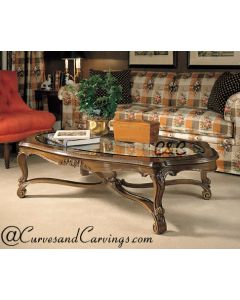 Curves & Carvings Classic Italian Oval Table - C&C TAB0033