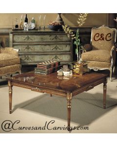 Curves & Carvings Neo-Classical Italian Center Table - C&C TAB0038