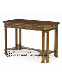 Curves & Carvings Teak Wood Classic Table - C&C TAB0084