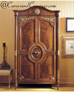 Curves & Carvings Classic Collection Wardrobe - C&C WAR0003
