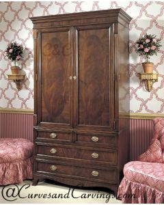 Curves & Carvings Premium Collection Wardrobe - C&C WAR0010