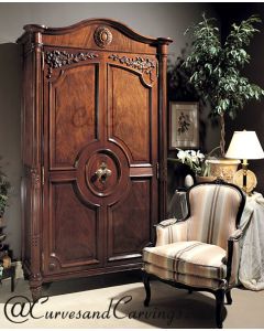 Curves & Carvings Classic Collection Wardrobe - C&C WAR0018