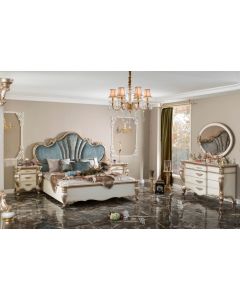 Curves & Carvings Bedroom Set- BED0260