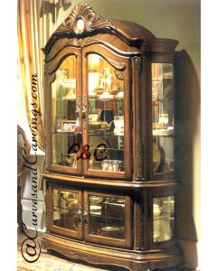 Curves & Carvings Classic Colonial Display Unit - C&C DU0057