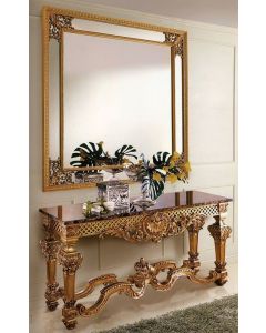 Curves and Carvings Italian Classic Royal Console 0135