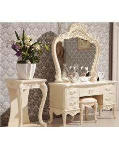 Curves and Carvings French Classic Dresser Mirror 0008