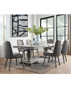 Curves and Carvings Classic Golden Royal Dining Table Set 0721