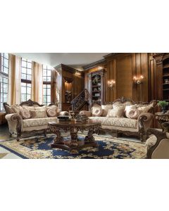 Curves & Carvings Royal Walnut Bandra Sofa - C&C SOF0105