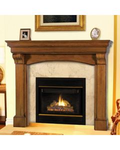 Curves & Carvings Classic Fireplace - C&C FP0005